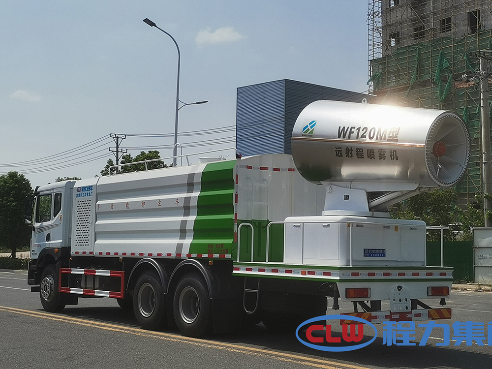 华神T5后双桥抑尘车