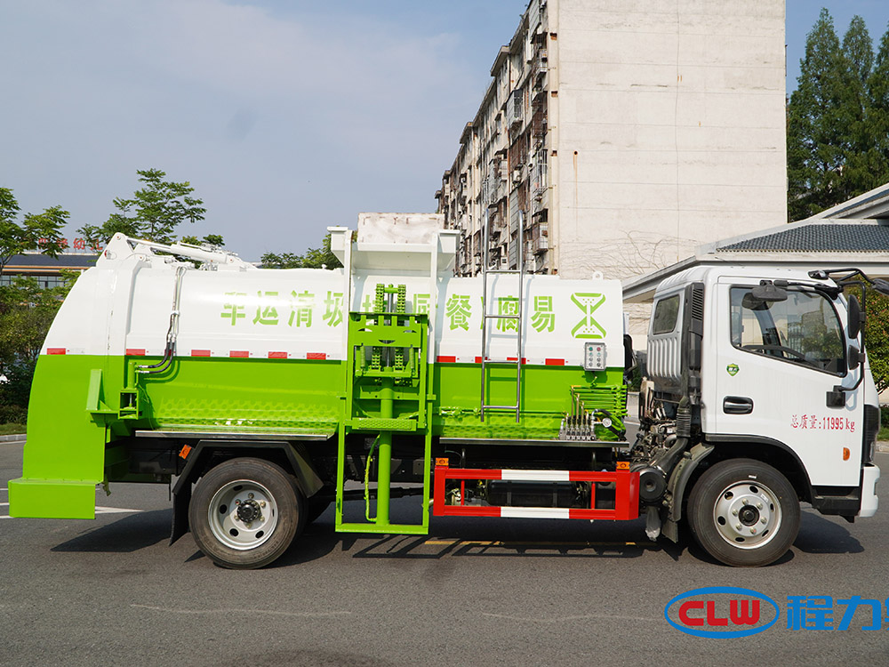 程力东风多利卡6方餐厨垃圾车
