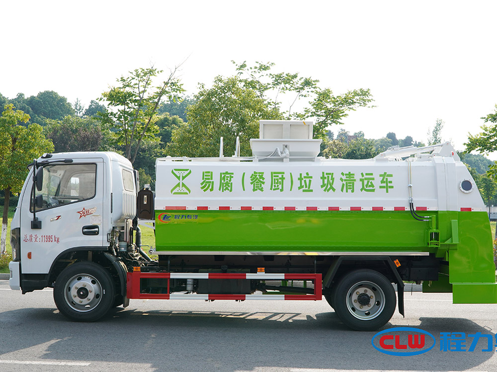 程力东风多利卡6方餐厨垃圾车