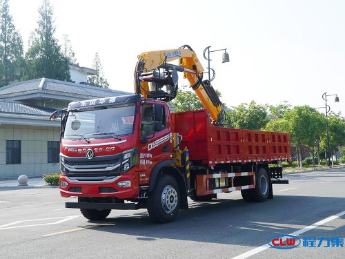 程力东风华神抓斗式垃圾车