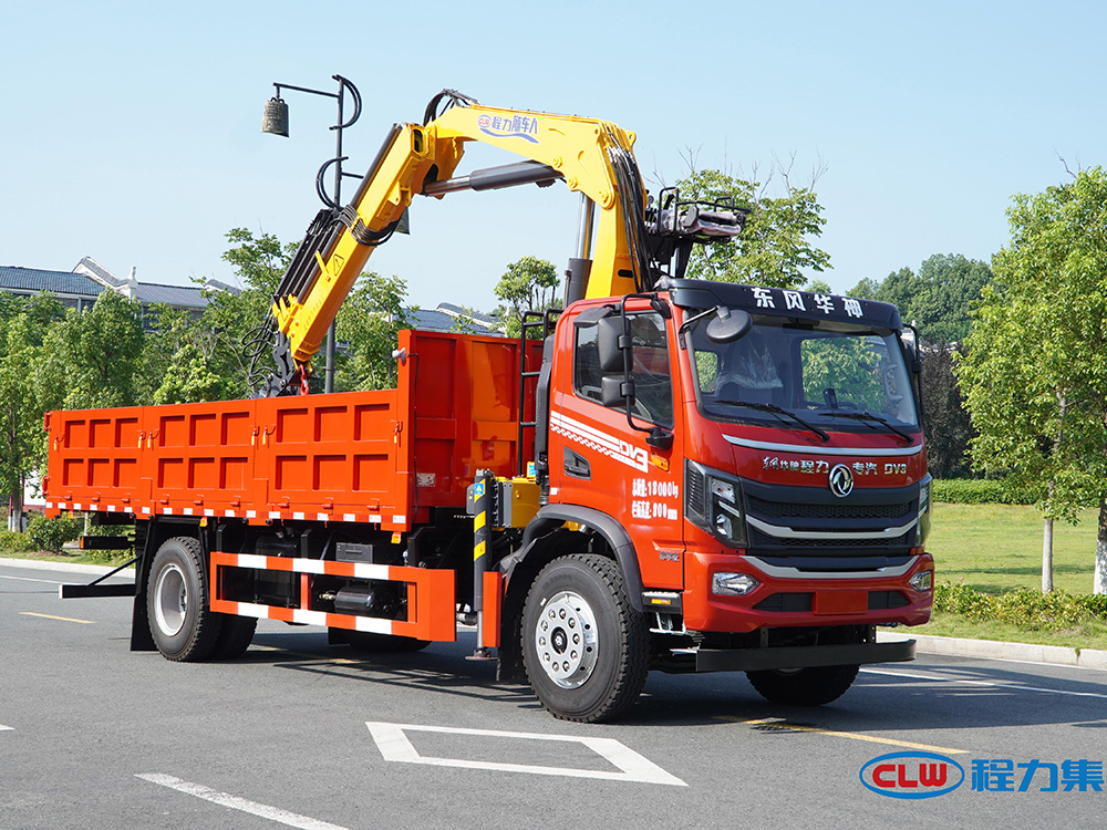 程力东风华神抓斗式垃圾车