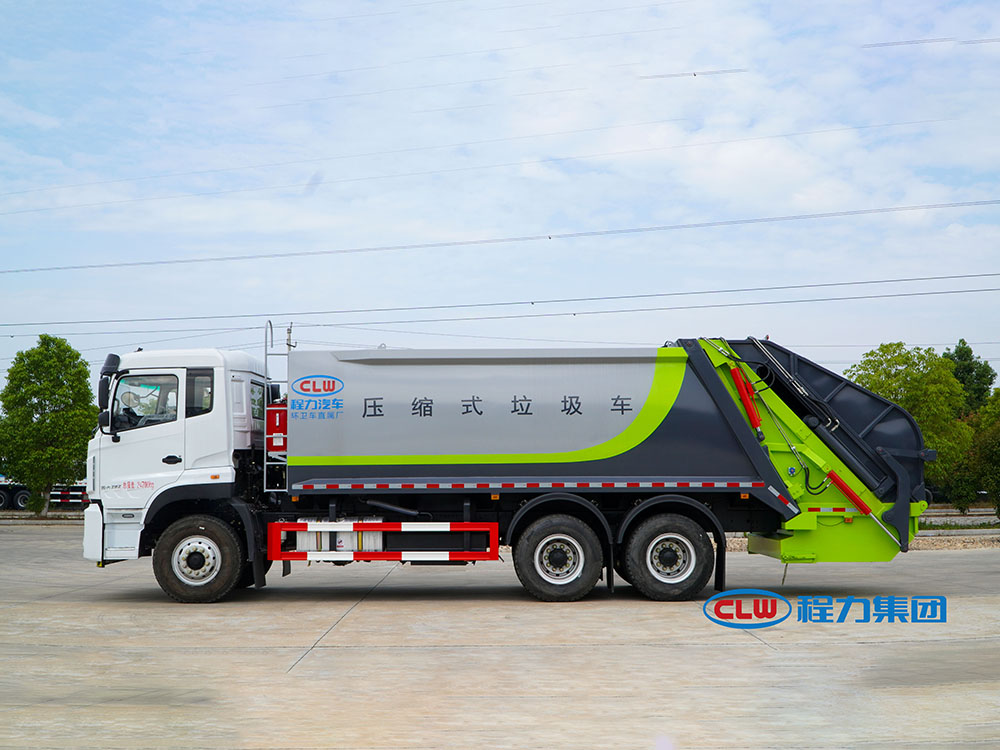 程力后双桥压缩垃圾车