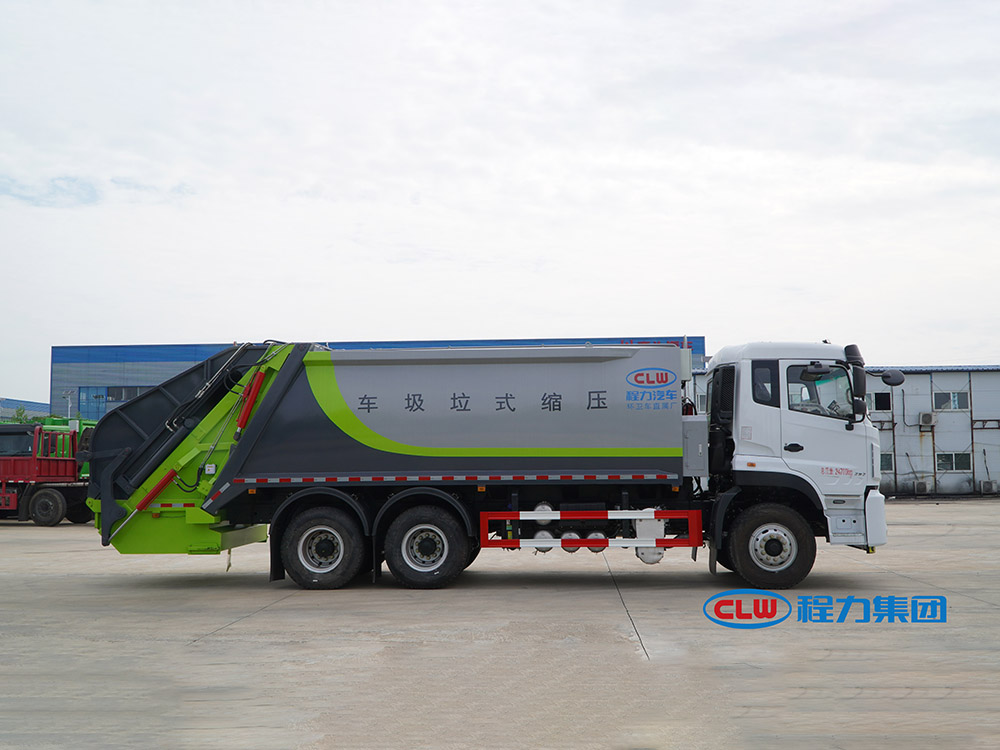 程力后双桥压缩垃圾车
