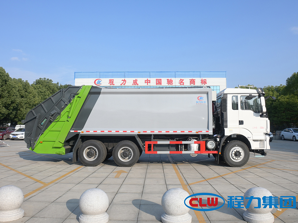 程力陕汽25吨压缩垃圾车