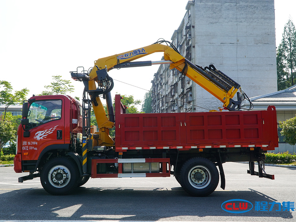 程力重汽王牌抓斗式垃圾车