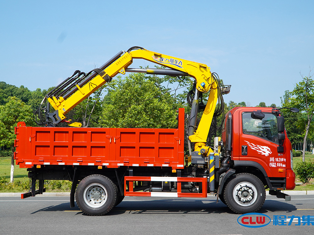 程力重汽王牌抓斗式垃圾车