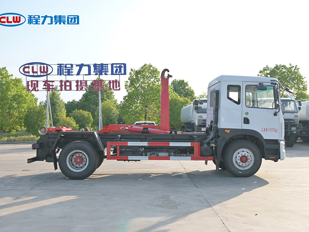 程力D9可卸式勾臂垃圾车