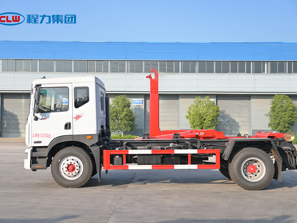 程力D9可卸式勾臂垃圾车