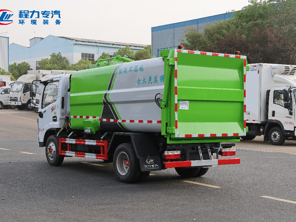 东风多利卡D6（绿灰涂装）