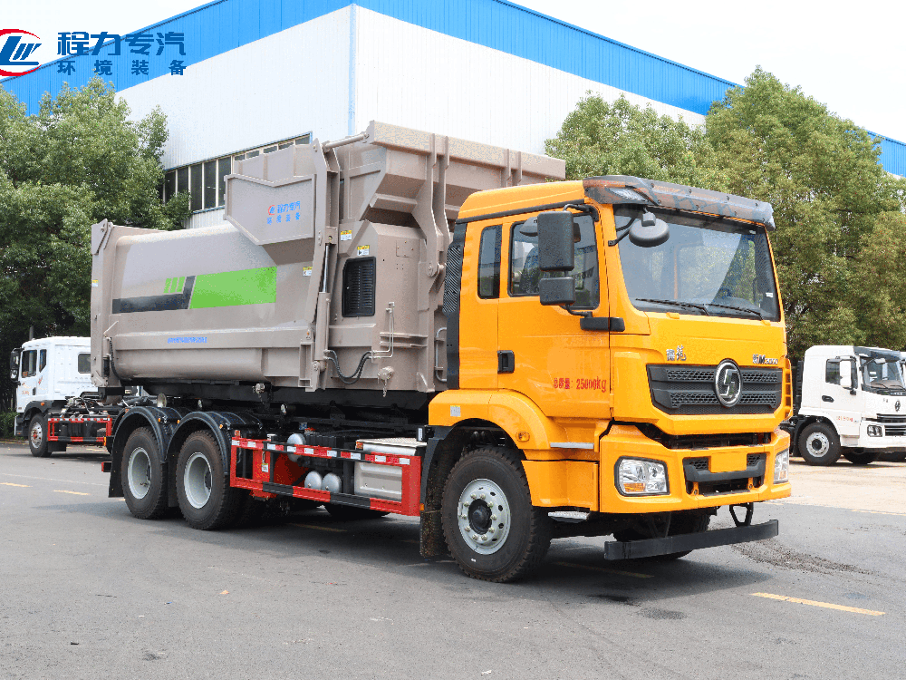 后双桥陕汽德龙M3000