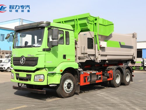 后双桥陕汽德龙M3000（绿色）