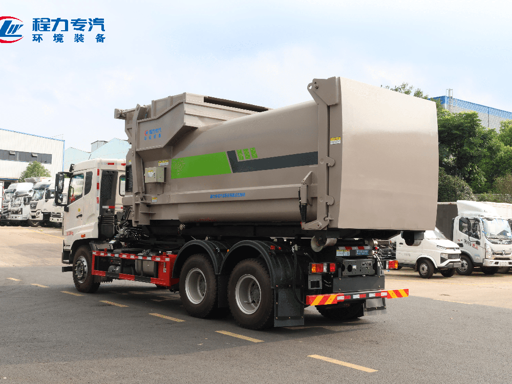 后双桥重汽豪沃