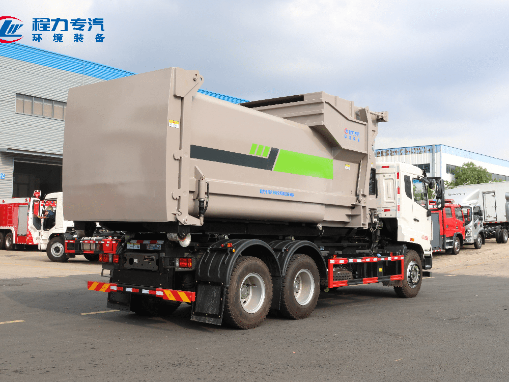 后双桥重汽豪沃