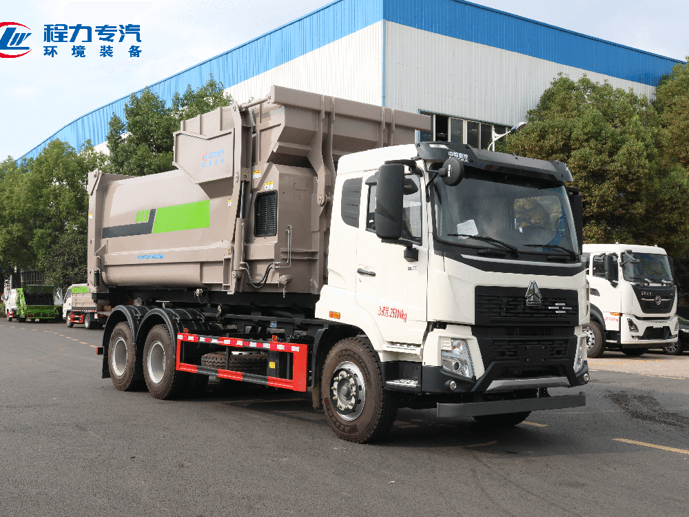 后双桥重汽豪沃