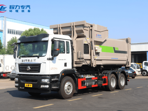 后双桥重汽汕德卡